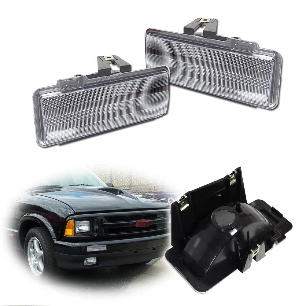 Turn Signal Light Housings for Chevy S10 GMC Sonoma Jimmy Blazer (1994–1997)