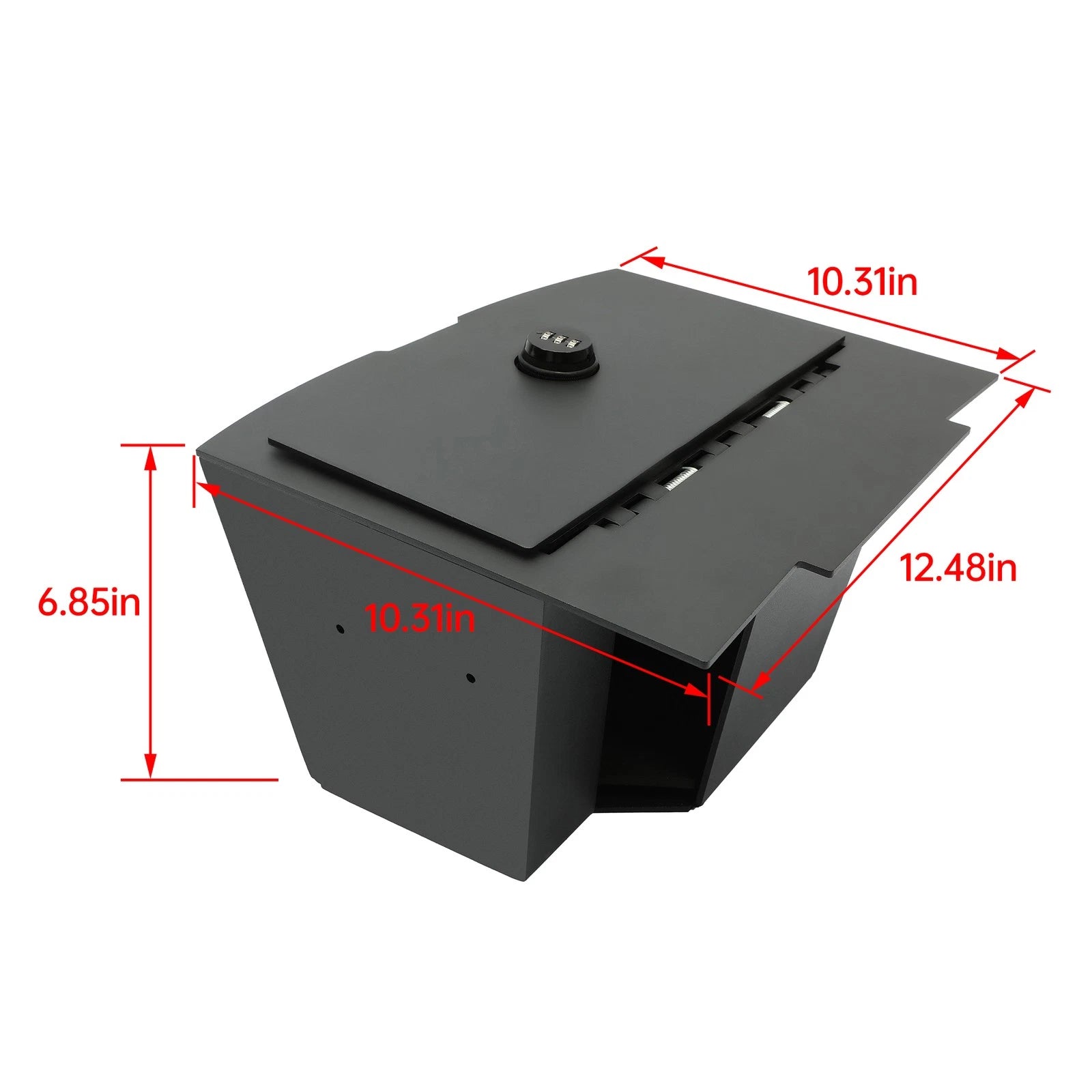 Center Console Safe Gun Vault for Dodge Ram 1500/2500/3500 (2009–2018)