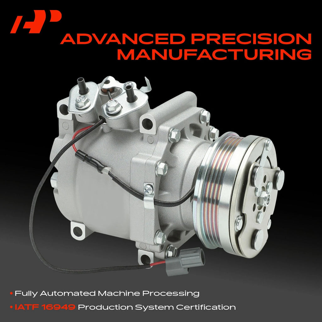 A/C Compressor with Clutch for Honda Civic (1992-1993)