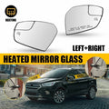 Power Heated Mirror Glass Set LH RH for Ford Escape (2017–2019)