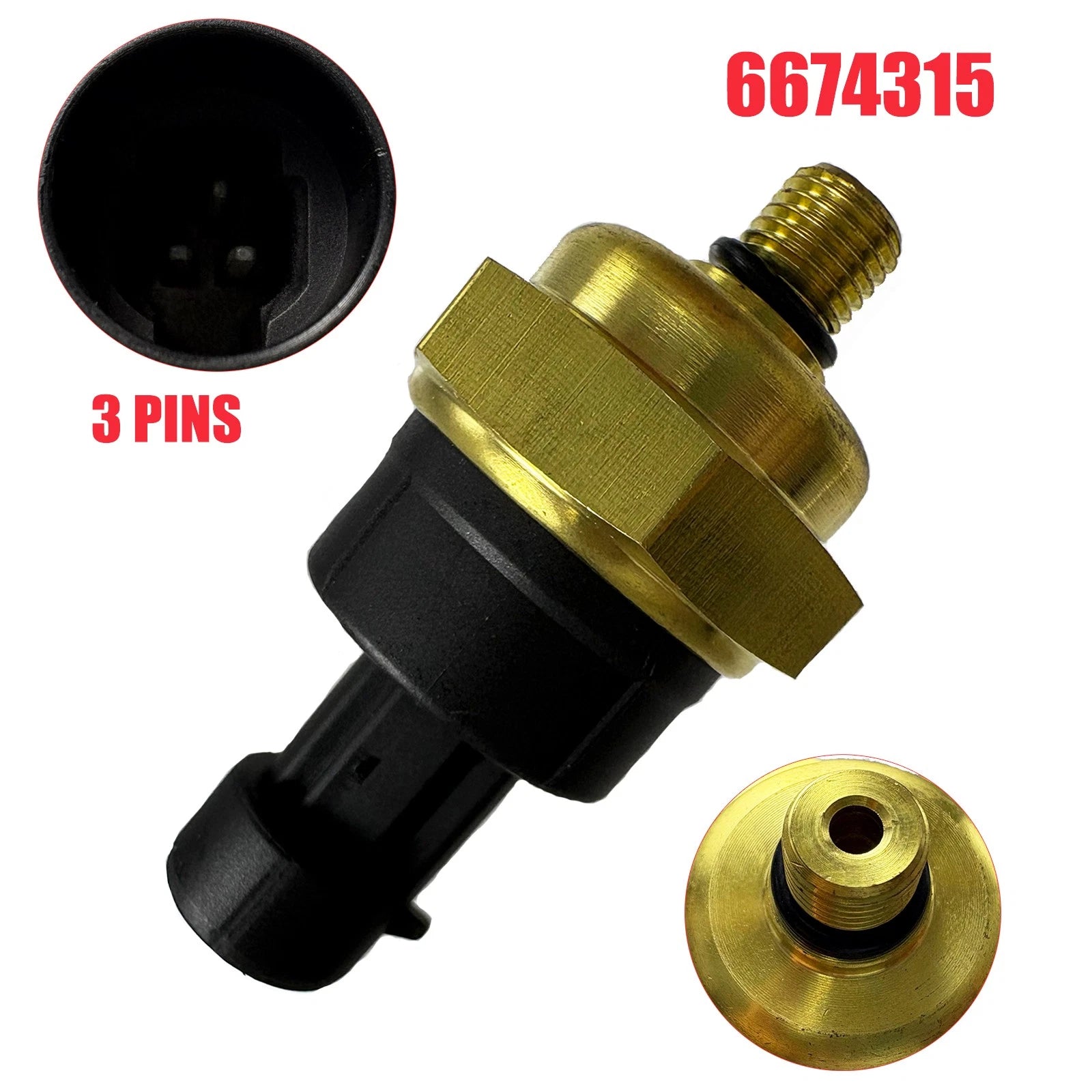 Oil Pressure Sensor Switch for Bobcat Loader (6674316, 6684037)