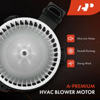 HVAC Blower Motor with Wheel for Honda CR-V (2017–2023) Civic Subaru Outback