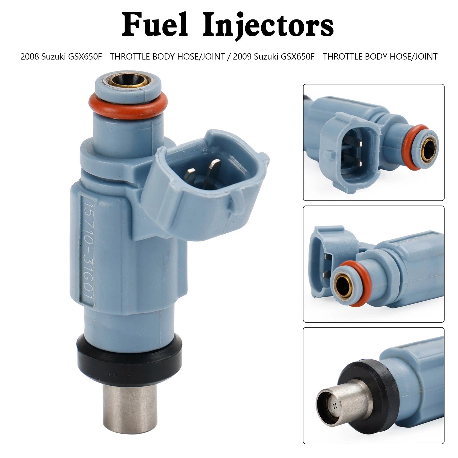 Fuel Injector 4 Holes 15710-17H00 for Suzuki GSX650F Katana (2008–2009)