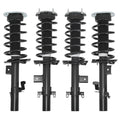 Set of 4 Rear Front Shock Struts for Land Rover LR2 (2008–2015)