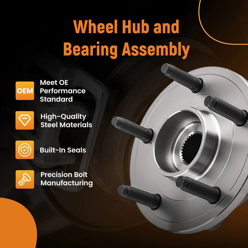 Front Wheel Bearing Hub for Chrysler Aspen (2007–2009)