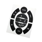 AC Control Button Repair Decal for Peugeot 308/3008/5008 (2014–2023)