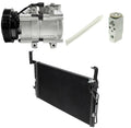 AC Compressor Kit With Condenser for Hyundai Santa Fe 2.7L (2004–2006)