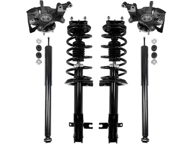 Front and Rear Shock Strut Steering Knuckle Kit for Mazda CX-9 (2007–2010) GF253QP