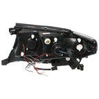 Angel-eye Projector LED Chrome Headlights for Landcruiser 200 Series (2007-2015)