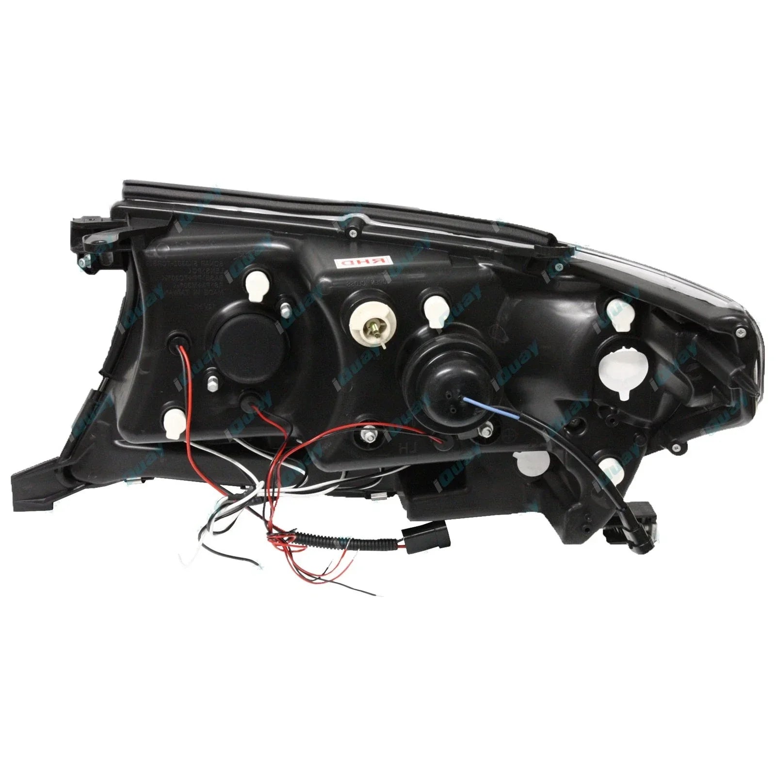Angel-eye Projector LED Chrome Headlights for Landcruiser 200 Series (2007-2015)