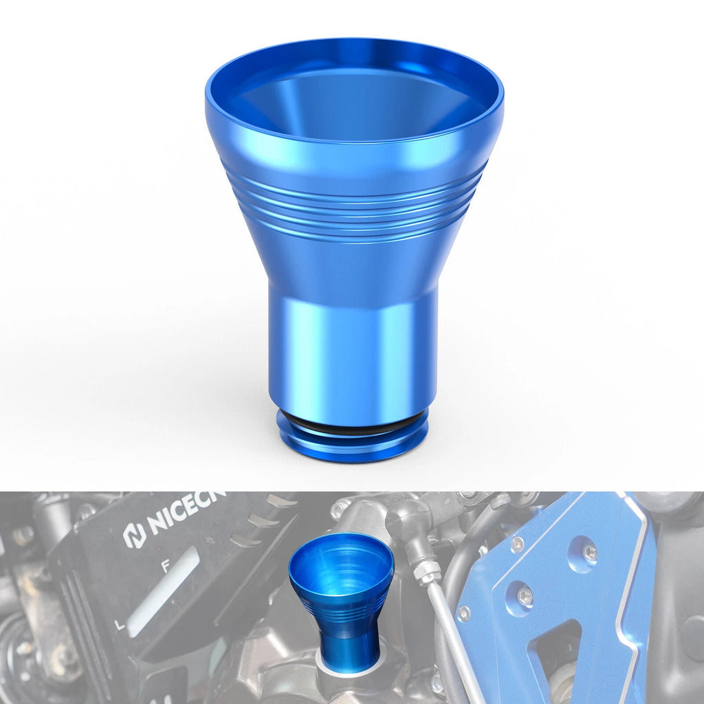 Billet Aluminum Oil Filler Funnel for Yamaha Tenere 700 (2019–2024)