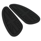 Fuel Tank Knee Pads Union Jack for Triumph Bonneville T100 Thruxton Scrambler T120 (2016–2023)
