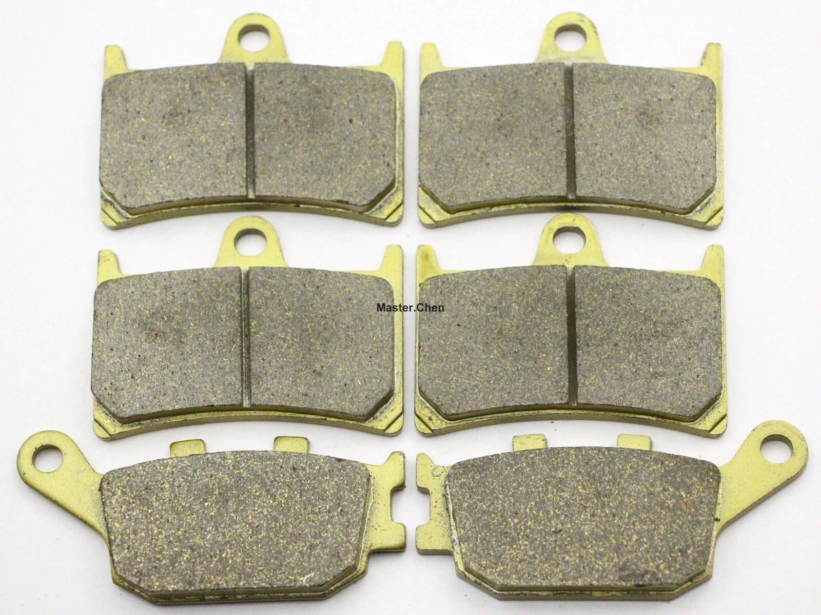 Set of 2 Front Rear Brake Pads for Yamaha YZF R1 (2004–2006) 5VY 4B1