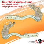 Hood Hinges Set of 2 for Hyundai Sonata (2015–2019)