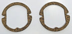 Tail Light Lens Gasket Pair for 1957 Chevrolet Bel Air (1957–1957)