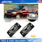 2X LED License Plate Lights for Chevy Trailblazer (2002–2009)