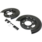 Set of 2 Rear Brake Dust Shields for F250 F350 F450 Super Duty