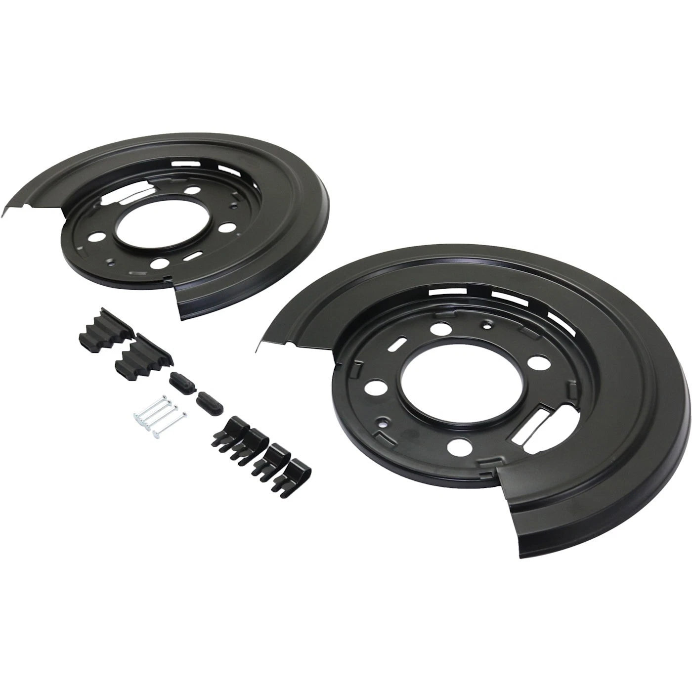 Set of 2 Rear Brake Dust Shields for F250 F350 F450 Super Duty