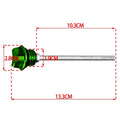 Motorcycle Oil Level Dipstick Aluminum Alloy Non Slip Grip for Easy Check