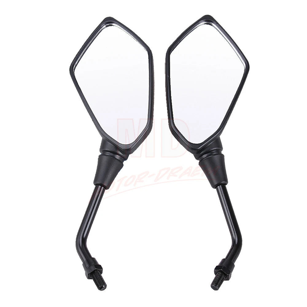 2X Rear View Side Mirrors 10mm for Suzuki Motorcycle/Scooter (Universal)