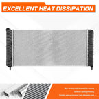 Aluminum Cooling Radiator for Chevy Impala 2011–2016 3.6L V6 DPI-13326