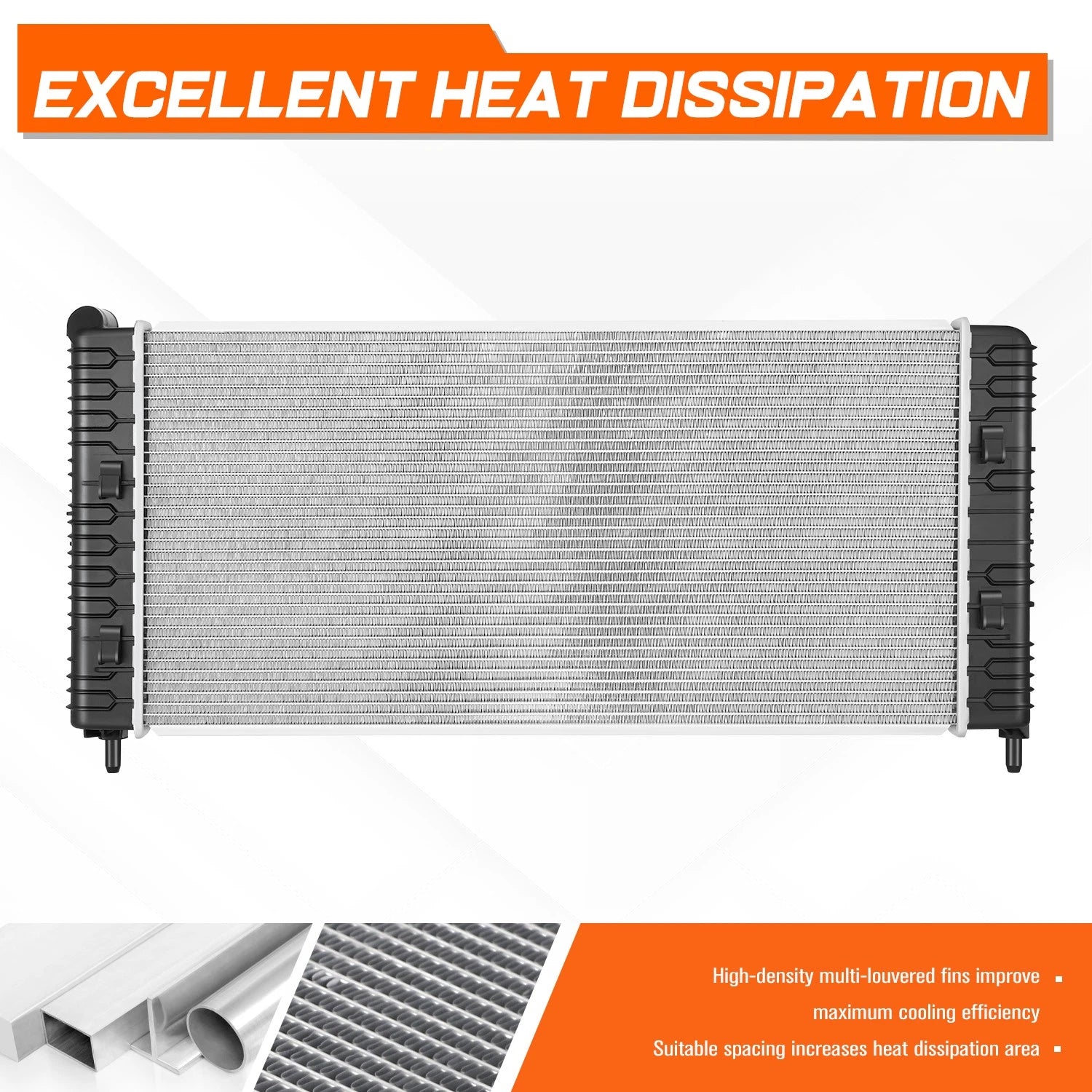 Aluminum Cooling Radiator for Chevy Impala 2011–2016 3.6L V6 DPI-13326