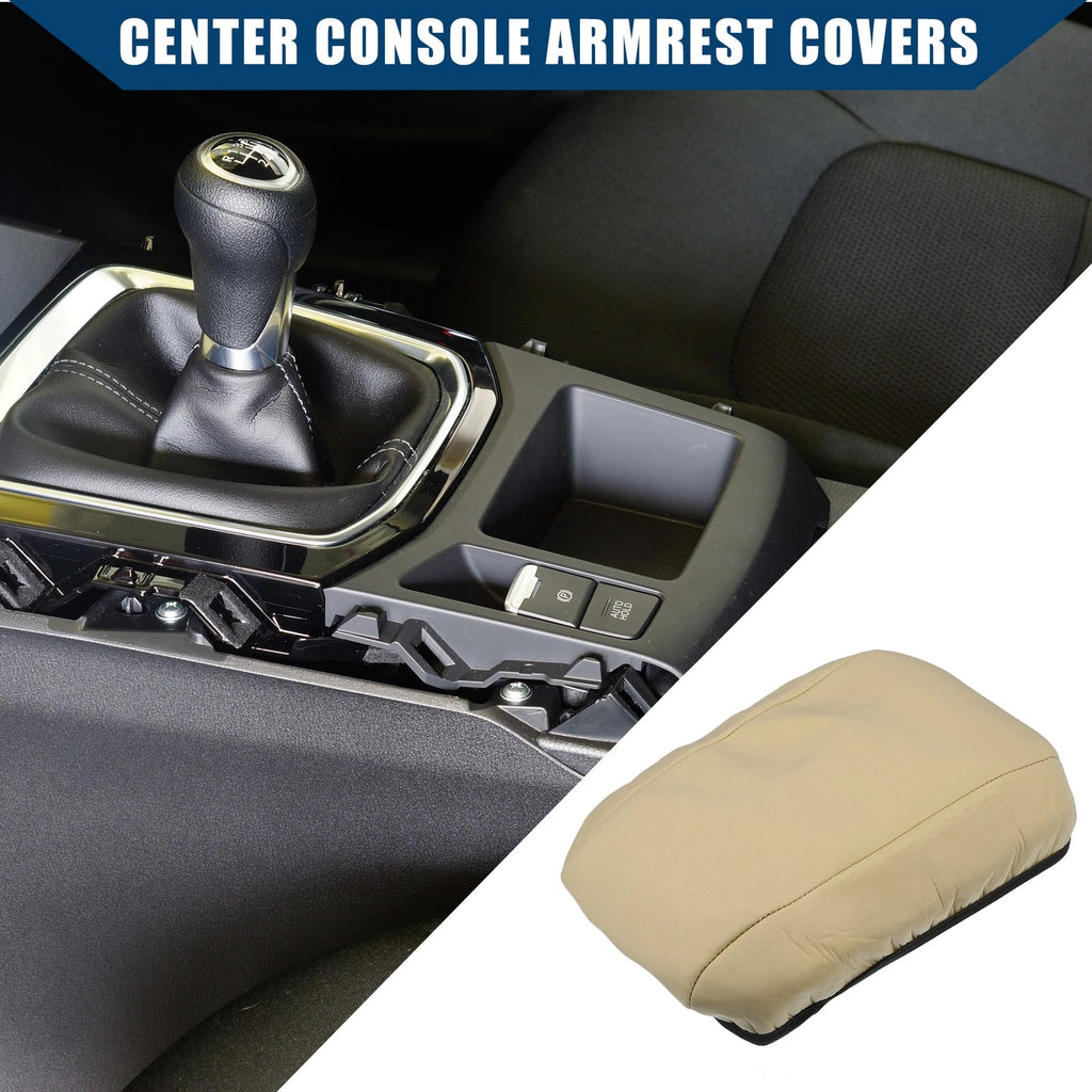 Center Console Armrest Covers for Mazda 6 (2006–2015) Neoprene Brown