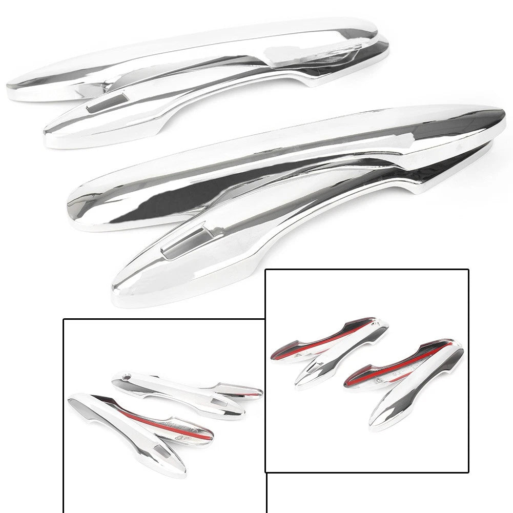 Set of 2 Chrome Side Door Handle Cover Trim for Toyota Camry (2018)