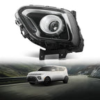 Halogen Projector Headlight Left Side for Kia Soul (2020–2022)