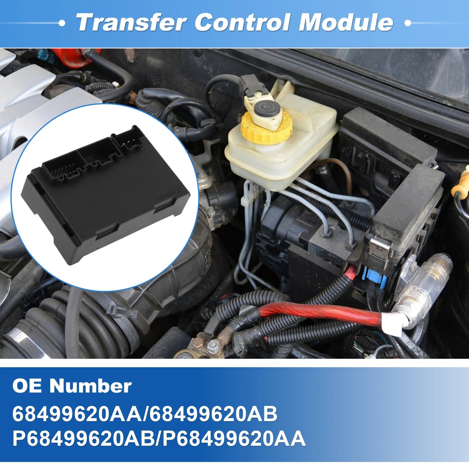 Transfer Case Control Module for Dodge Durango (2011–2020) No. 68499620AA