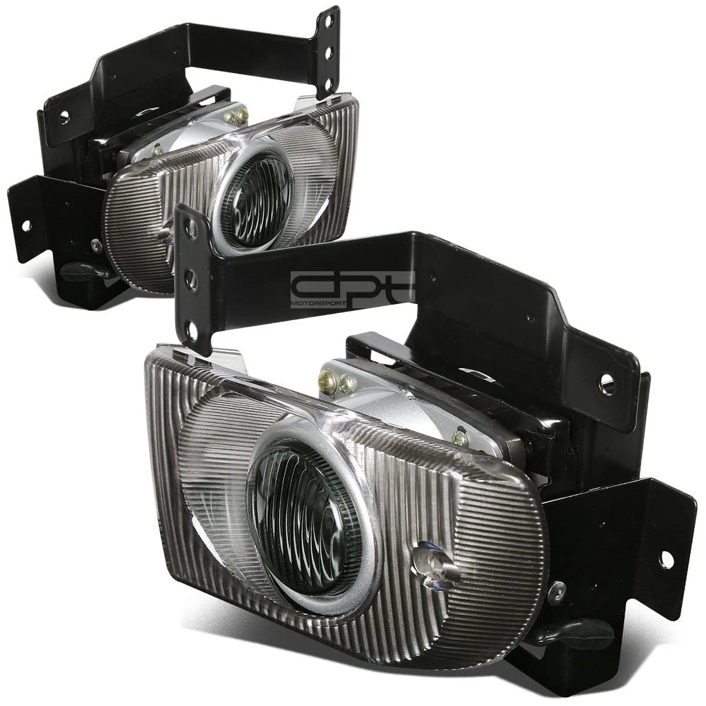 2X Smoked Lens Fog Light Lamps for Honda Civic Sedan (1992–1995)