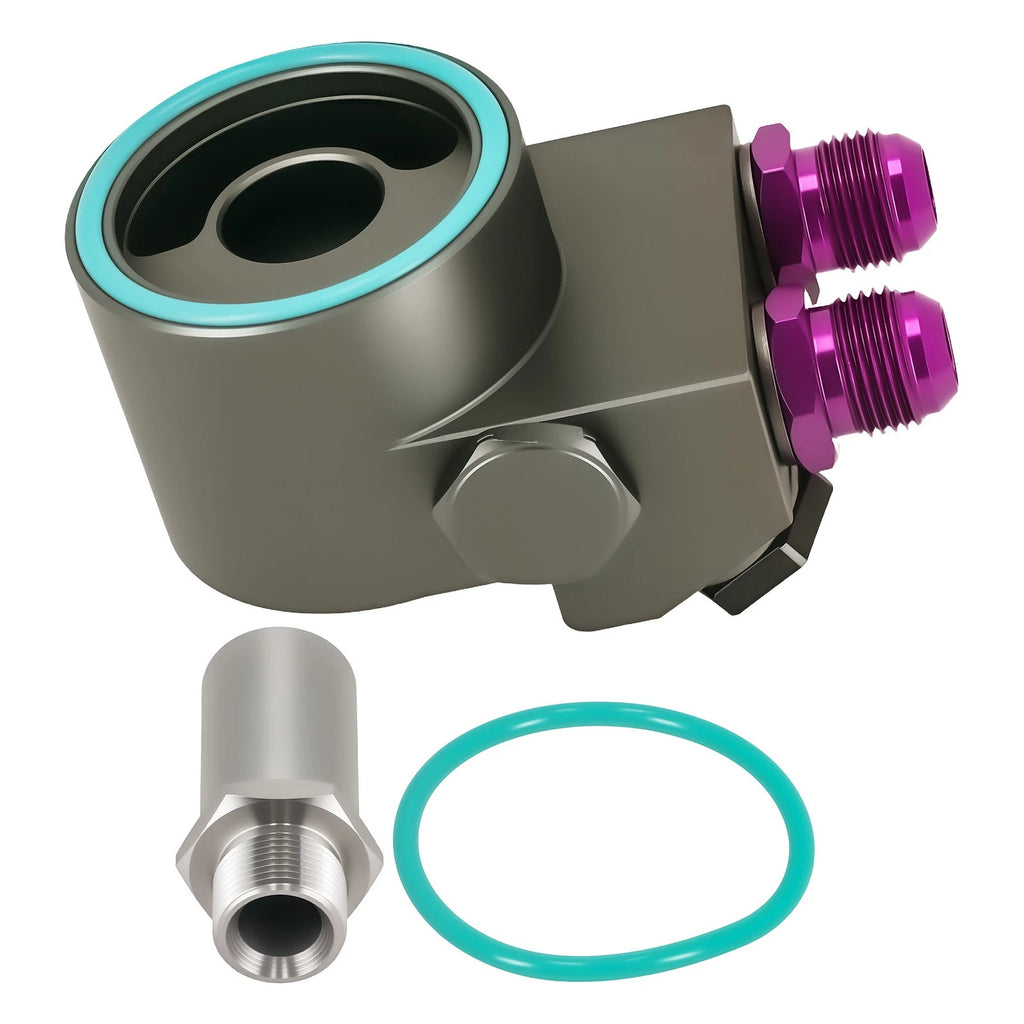 Aluminum Oil Sandwich Adapter AN10 for Honda Civic FC1 FK7 (2016–2021)