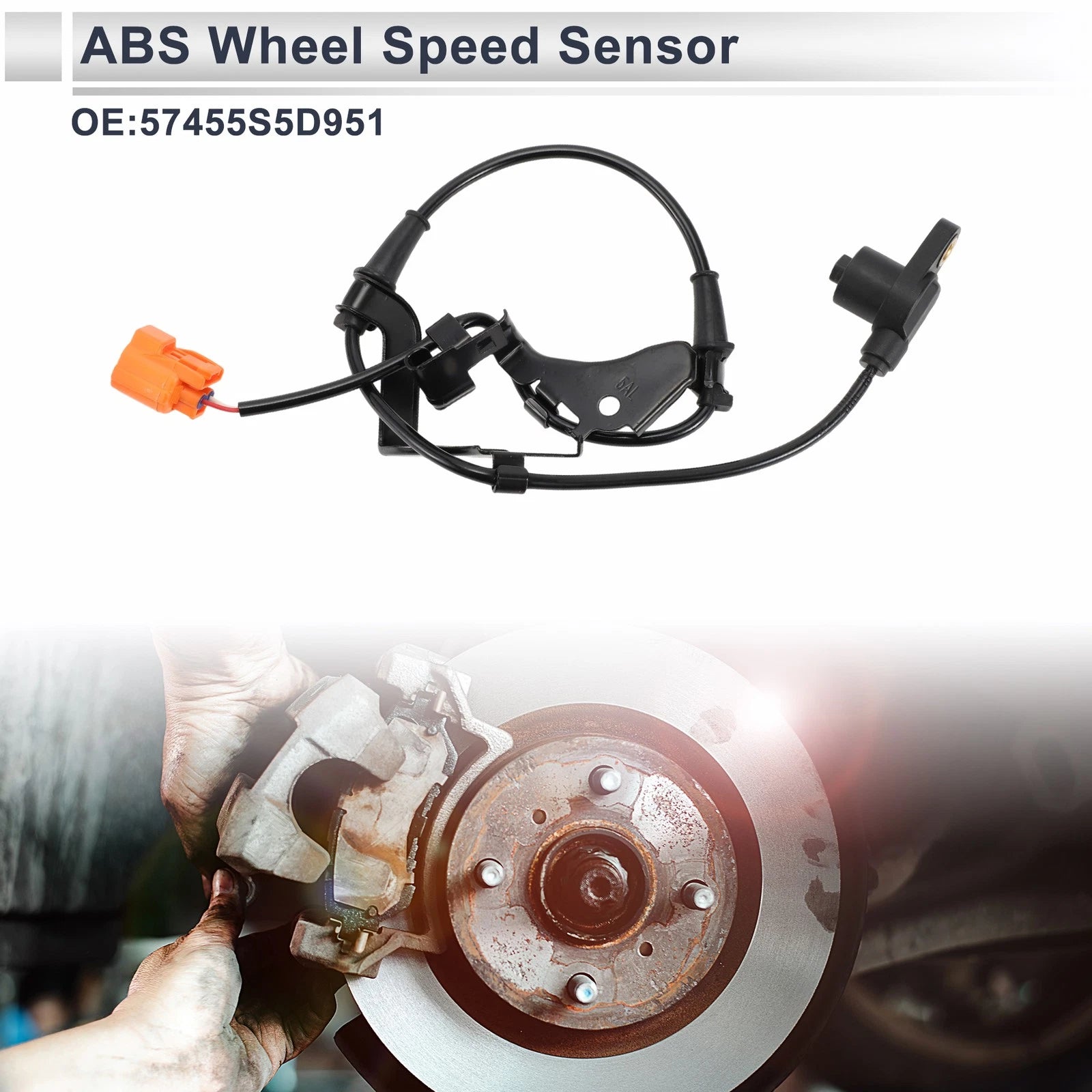 ABS Wheel Speed Sensor for Honda Civic L4 (2006–2011) No. 57455S5D951