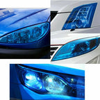 12x48 Gloss Dark Blue Headlight Taillight Fog Light Tint Film Vinyl Wrap for AU