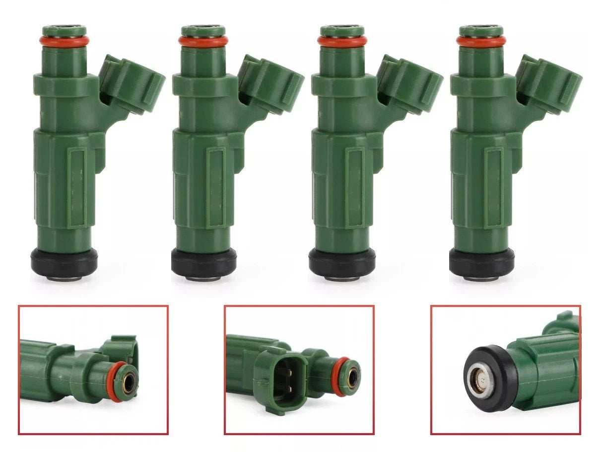 Set of 4 Fuel Injectors for Yamaha Outboard F150 HP (4T 63P-13761-01-00)