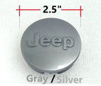 Set of 4 Wheel Center Caps for Jeep Grand Cherokee Compass Wrangler (2007–2021) 1LB77TRMAC
