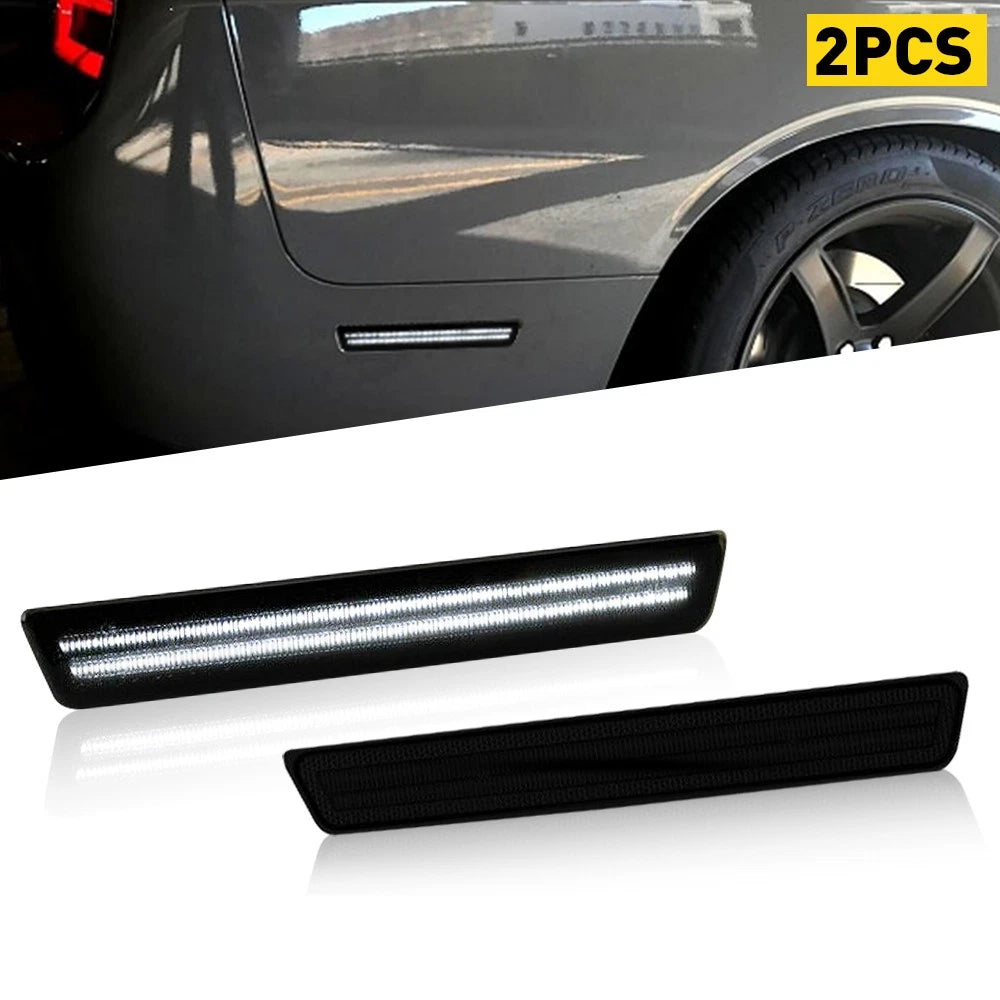 Smoked LED Side Marker Lights for Dodge Challenger (2015–2022)