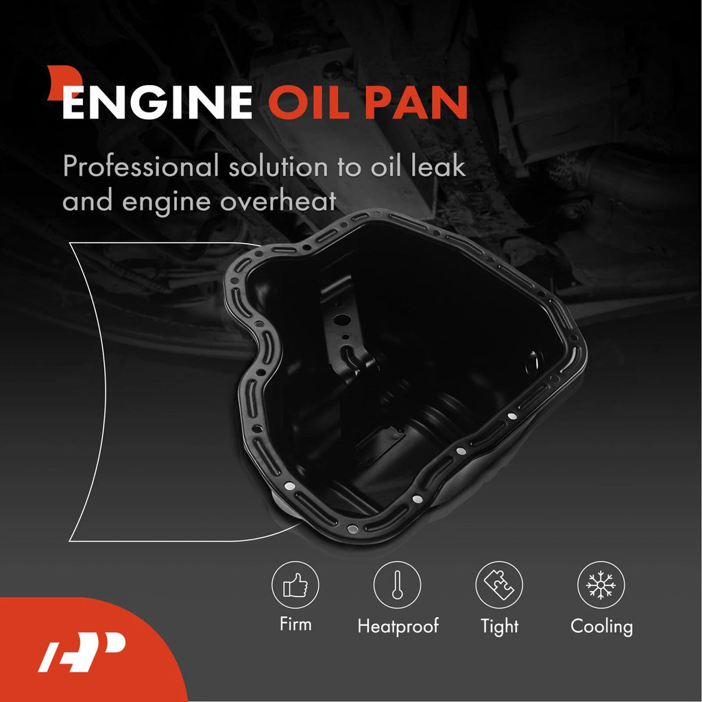 Lower Engine Oil Pan for Chevrolet Silverado 2500 HD 3500 HD (2011-2016)