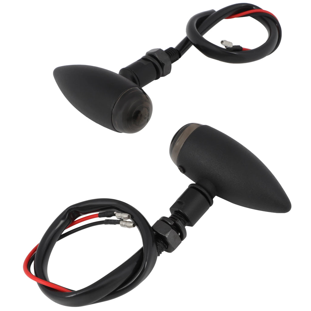 Set of 4 Mini Bullet Turn Signal Lights for Motorcycle