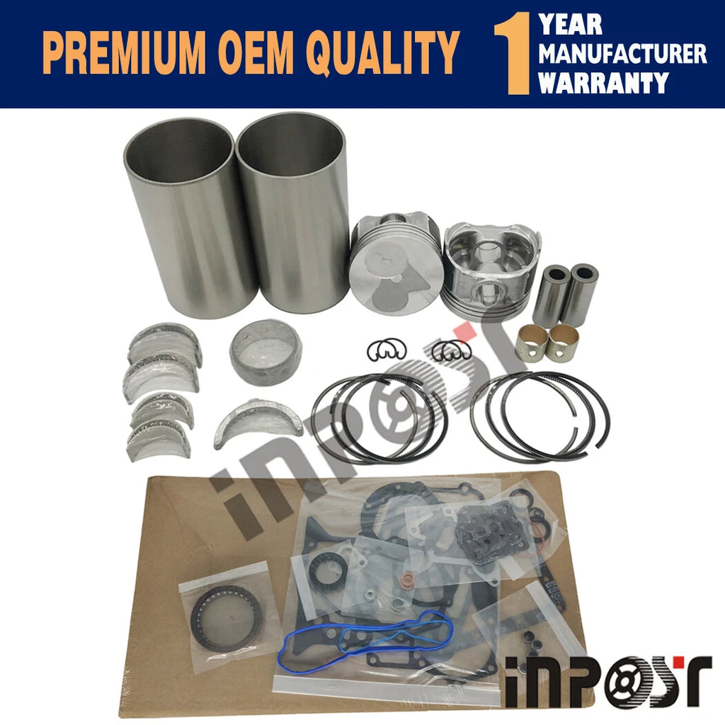 Overhaul Rebuild Kit Z602 for Kubota BX1500 (2003–2008)
