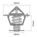 Thermostat 2.5L SD25 for Nissan Cabstar F22/F220/H40 (1981-1992)