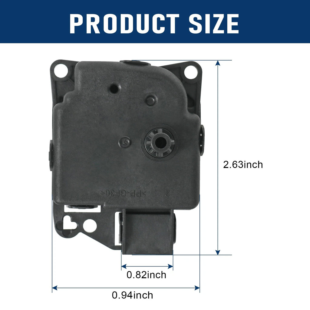 A/C Heater Air Blend Door Actuator for Jeep Wrangler Compass (2007–2021)