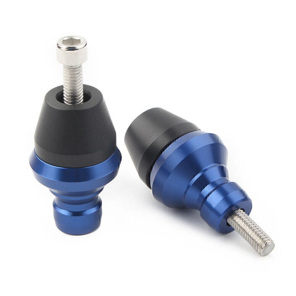 2X Blue Valve Stem Dust Covers for Ducati Scrambler 400 800 1000
