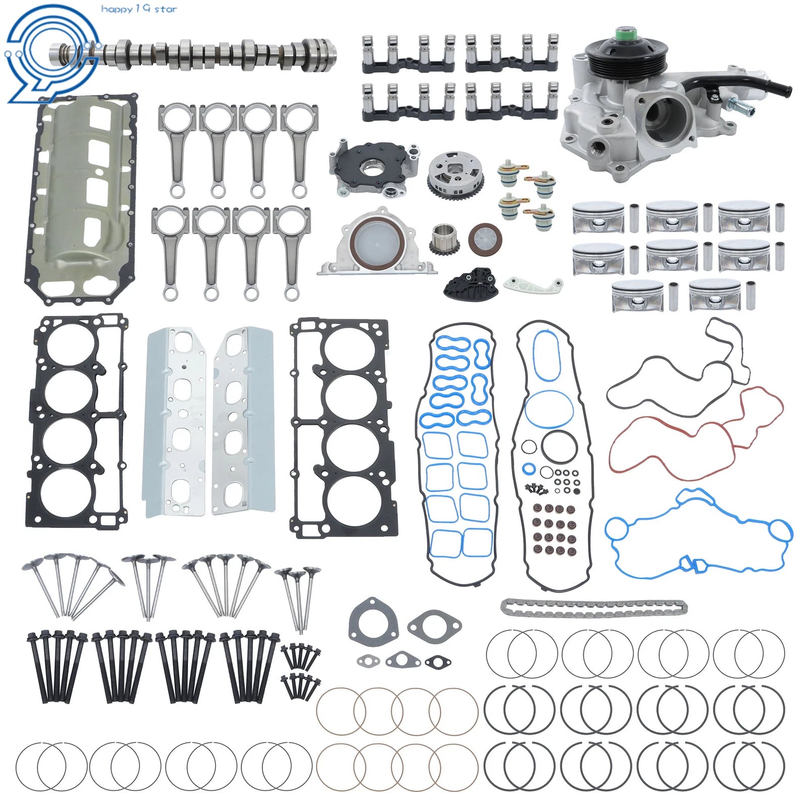 MDS Engine Overhaul Rebuild Kit for Ram 1500 5.7L V8 (2011–2019)