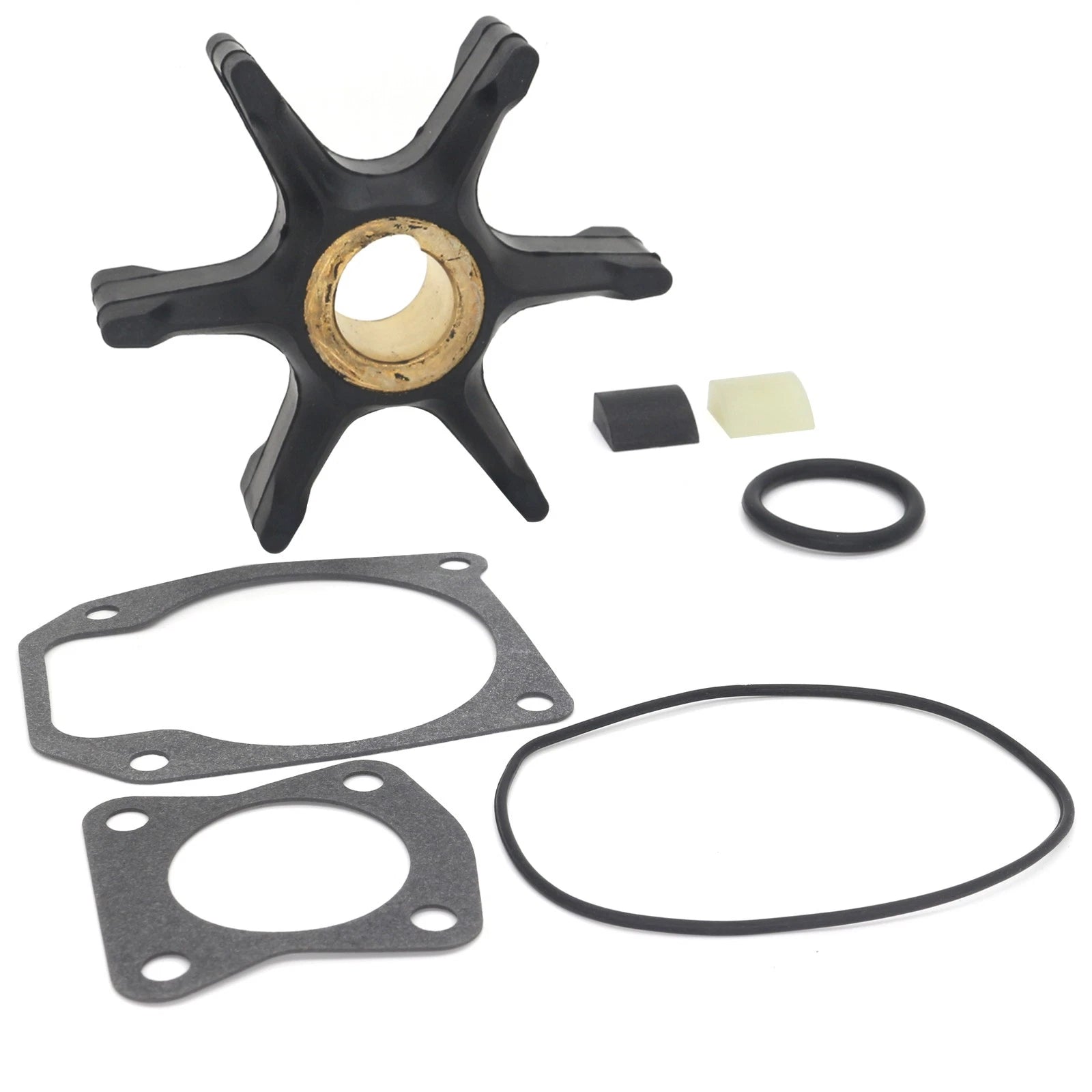 Outboard Water Pump Impeller with 336530 Gasket for Johnson Evinrude (2-S)