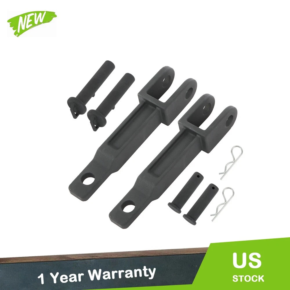 2X Towing Hooks with Pull Pin for Peterbilt 384 387 Kenworth T170 (2007–2018)