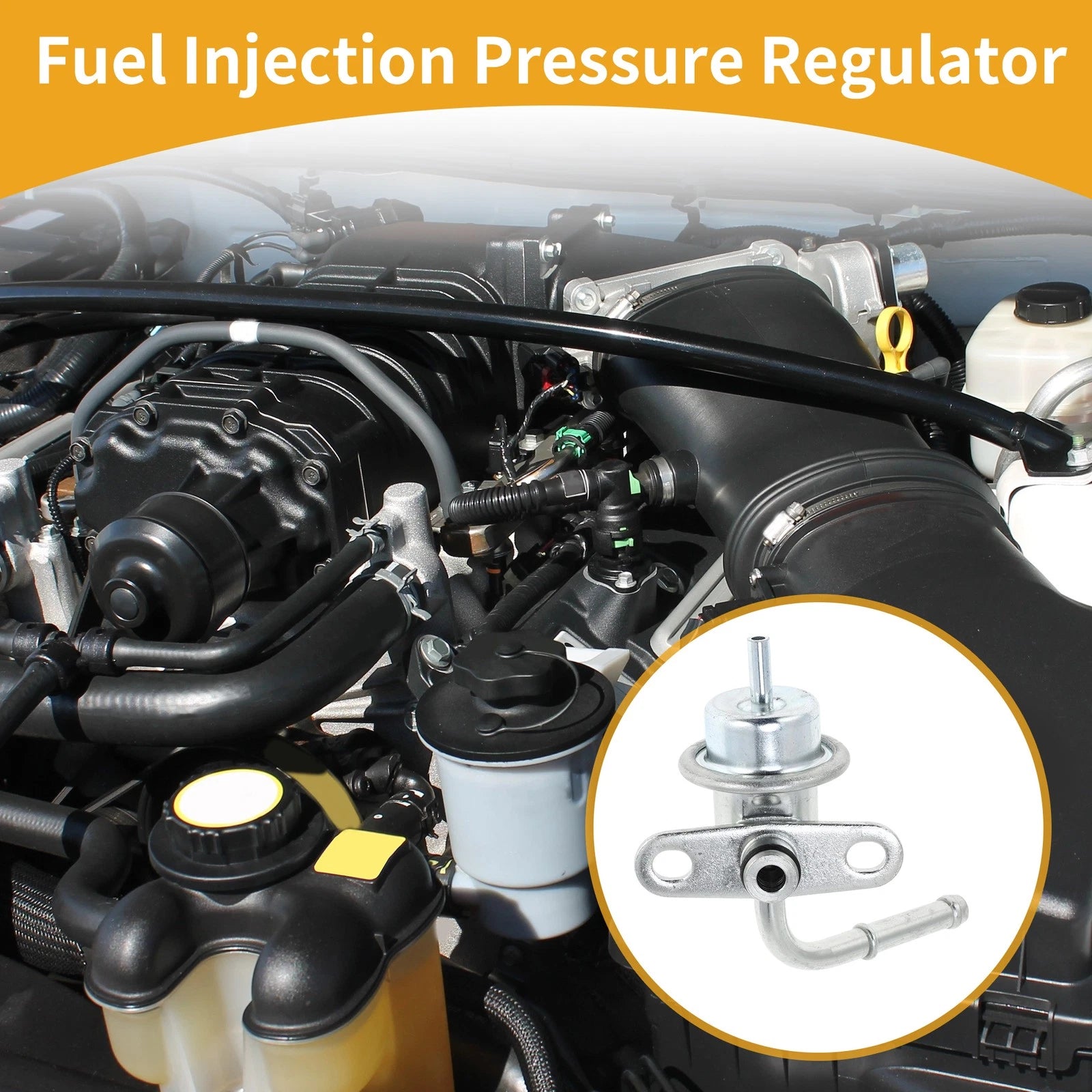 Fuel Pressure Regulator for Toyota 4Runner (1995–2004) No. 23280-62030 Metal