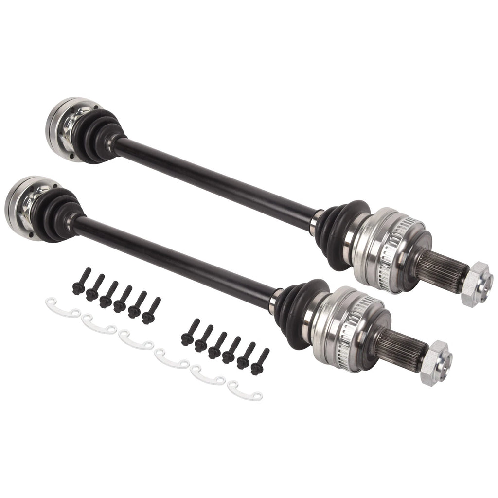 Set of 2 Rear CV Axle Assemblies for BMW X3 (2004–2006)