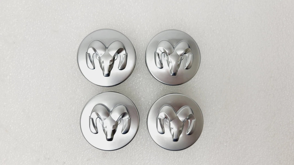 Set of 4 Center Wheel Hub Caps for Dodge Challenger (2008–2010) & Nitro (2007–2011)