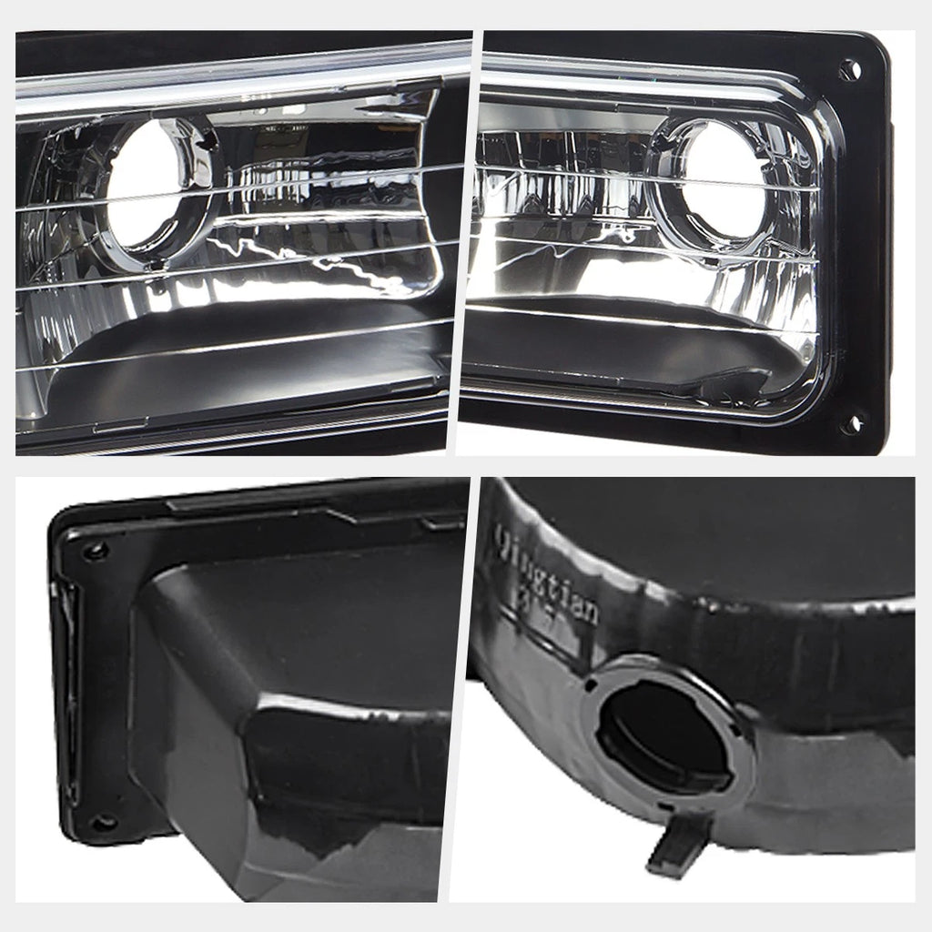 Bumper Light Turn Signal Lamp for Chevy GMC C10 C/K Suburban (1988–1998)